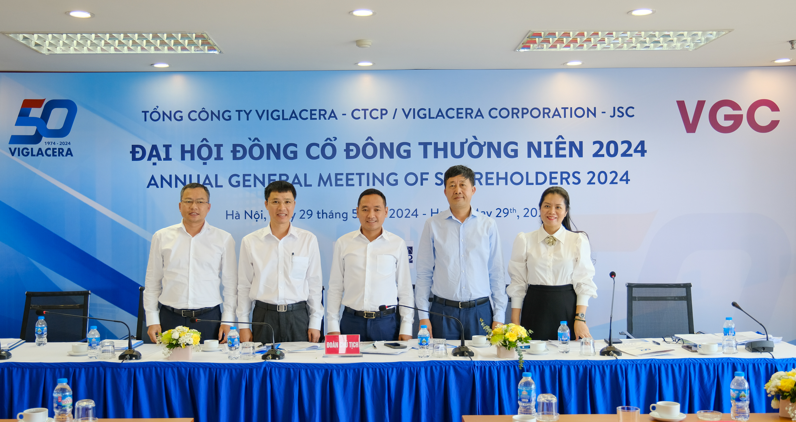 Đại hội đồng cổ đông thường niên Tổng công ty Viglacera - CTCP: Chia cổ tức 22,5%, cao hơn so với kế hoạch ban đầu